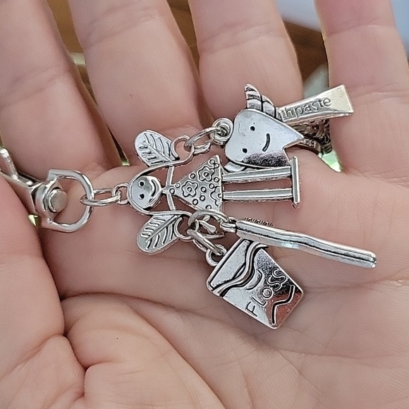 Other - Tooth Fairy Backpack Charm, Keychain Clip